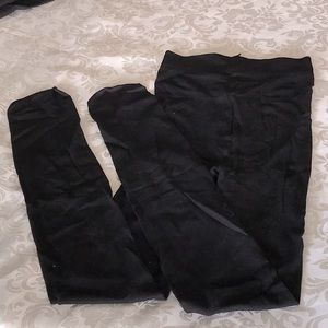 Women’s black pantyhose     New